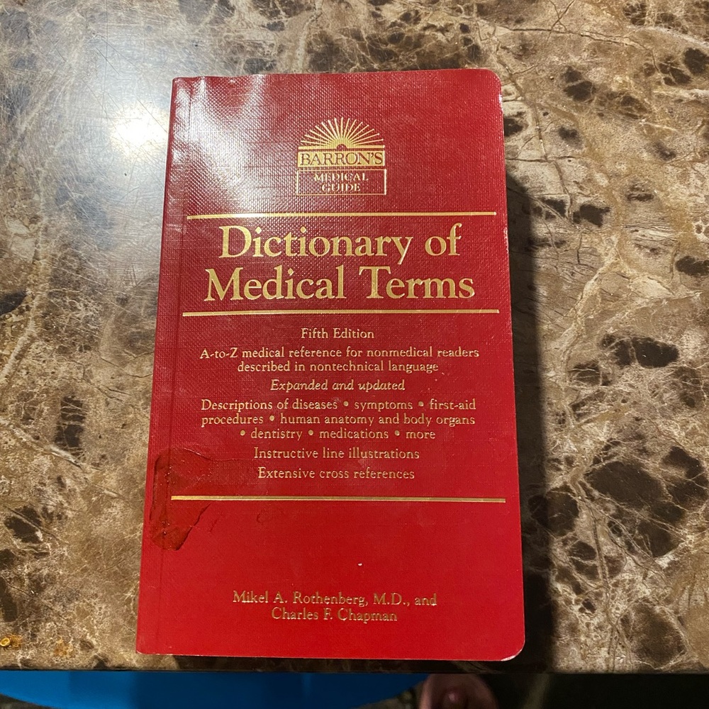 Medical Terminology Book